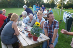 Vrijwilligers barbecue