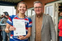 Huldiging Nederlands kampioen RC Waterland Dames - Gemeente Purmerend