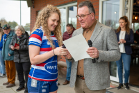 Huldiging Nederlands kampioen RC Waterland Dames - Gemeente Purmerend