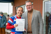 Huldiging Nederlands kampioen RC Waterland Dames - Gemeente Purmerend