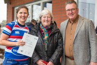 Huldiging Nederlands kampioen RC Waterland Dames - Gemeente Purmerend