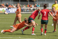 Rugby League World Cup 2026 Qualifier: Nederland - Wales (© Maarten Rabelink)